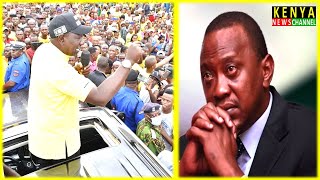 Ruto angry rection to Uhuru Speech at Sagana 3 🔥