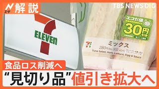 目印は「エコだ値」シール、セブン－イレブン“見切り品”値引き拡大へ　食品ロス削減へ…客「貢献できて嬉しい」【Nスタ解説】｜TBS NEWS DIG