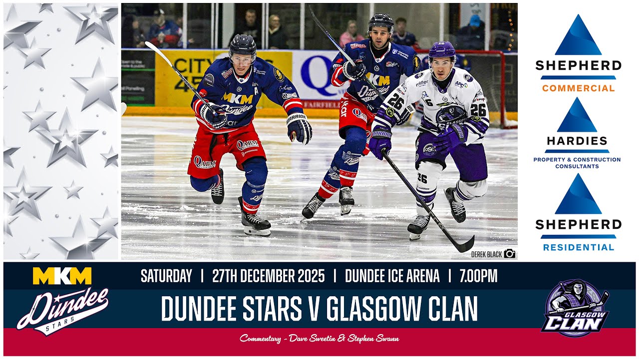 EXTENDED 4K HIGHLIGHTS | 27/12/2025 | Dundee Stars v Glasgow Clan