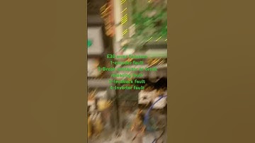 E38 Error in monarch Control with Solution #electric #lift #lift error