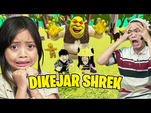 DIKEJAR SHREK HIJAU MENGERIKAN 😱😨FIND SHREK ROBLOX [ROBLOX INDONESIA]