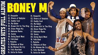 Boney M Greatest Hits โ Best Songs Full Album โ Disco 70s & 80s Playlist || Rasputin, Daddy Cool
