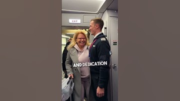 Mom and Dad Realized the Pilot Was Their Son!
