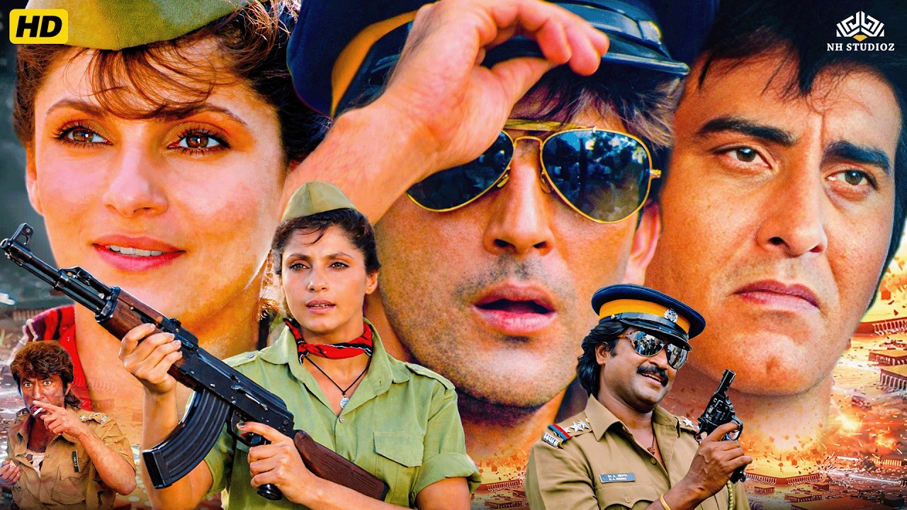 संजय दत्त डिम्पल कपाडिया विनोद खन्ना और रजनीकांत का सुपरहिट हिंदी एक्शन फुल ब्लॉकबस्टर मूवी