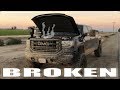 HE BROKE HIS TRUCK OFF-ROADING! (2 TRUCKS DOWN)