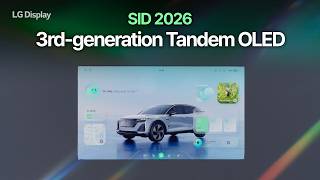 [SID 2026] 3rd-generation Tandem OLED