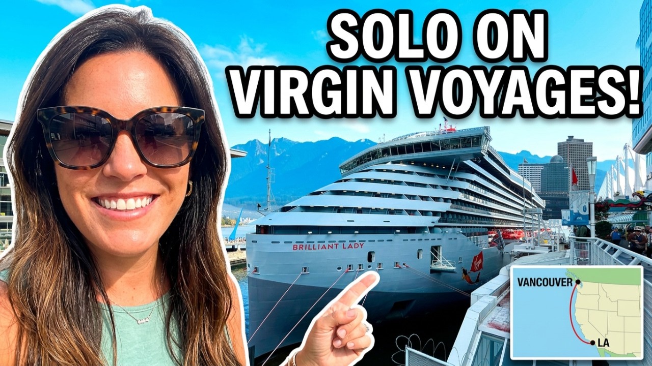 Boarding the Brilliant Lady in Vancouver, BC! My First Days on Virgin's Newest Ship
