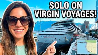 Boarding the Brilliant Lady in Vancouver, BC! My First Days on Virgin's Newest Ship