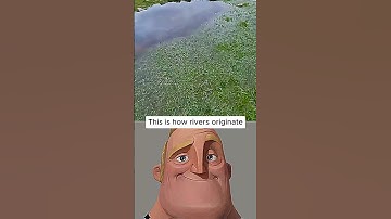 This Is How Rivers Are Born 🌊