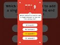 #Day 9 of 100 #codingquiz #correctcoding #codingcommunity #python #pythonprogramming #pythontutorial