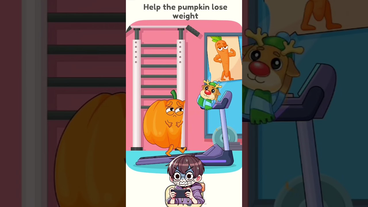 Help the pumpkin lose weight | Dop 5 Hard Level 