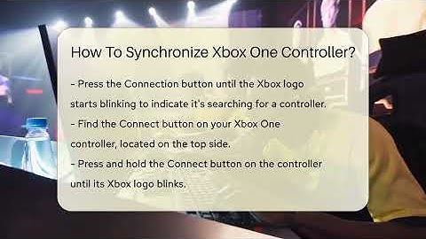 How To Synchronize Xbox One Controller? - Video Gamers Vault