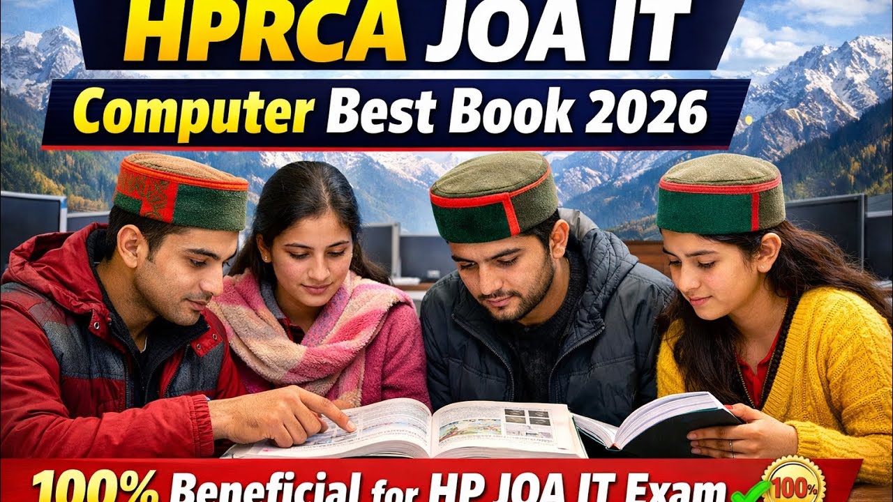 HPRCA JOA IT Computer Best Book 2026 | 100% Beneficial for HP JOA IT Exam