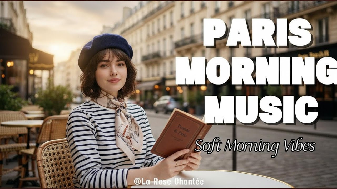 French Cafe Music — Paris Morning New Year | Soft Jazz Chanson (Relax)