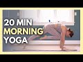20 min Morning Yoga Workout - Strength &amp; Energy Yoga Flow