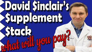 How Much Would You Pay for David Sinclair’s Longevity Stack?