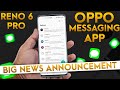 Big News Announcement Oppo Reno 6 Pro Updated Messaging App From Color Os 12 Change Google Msg App Big News Announcement Oppo Reno 6 Pro Updated Messaging App From Color Os 12 Change Google Msg App