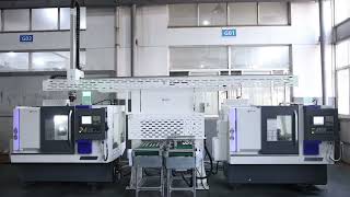 Celebrity High Speed High Precision Automation Production Line CNC Lathe With Gantry Loader Net Worth