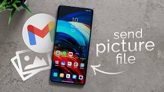 How to Attach and Send Picture File in Gmail in Android (tutorial)