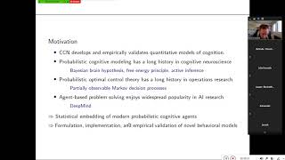 Agent-based behavioral modeling I