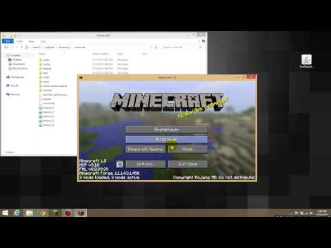 How to install Minecraft forge And  mods!