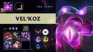 Vel'Koz Carry vs Mel - KR Grandmaster Patch 26.12