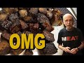 Make amazing crispy burnt chuck roast cubes  an inexpensive carnovore treat