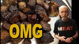 Make Amazing CRISPY BURNT CHUCK ROAST CUBES  An INEXPENSIVE CARNOVORE TREAT