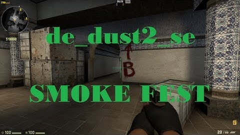 CSGO.Compendium: Maps - de_dust2 - Smokes