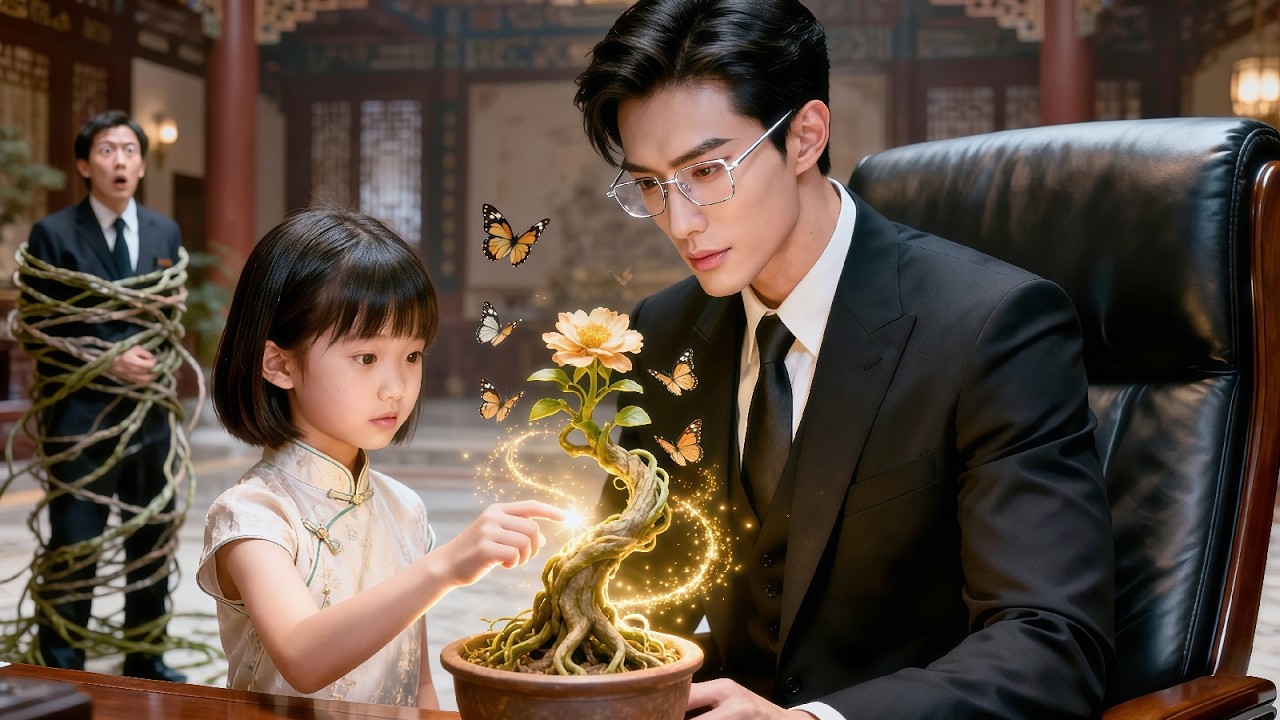 😲초능력 거지소녀 식물 불러 CEO 회사 간첩 찾고 파산 위기 해결, 그가 데리고 가 공주처럼 아끼다💖!