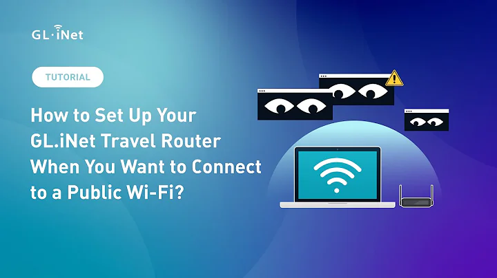 How to Connect to Public Wi-Fi ?| GL.iNet Travel Router Tutorial