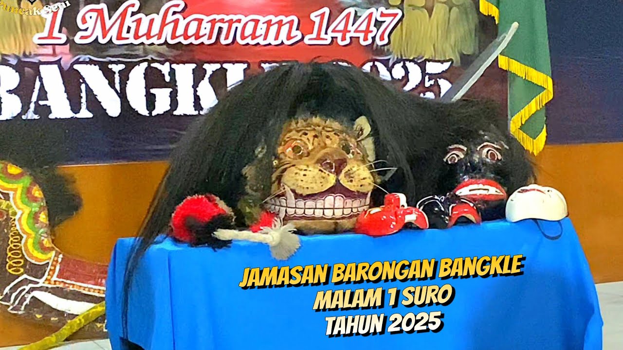 JAMASAN BARONGAN BANGKLE MALAM 1 SURO LIVE PENDOPO KELURAHAN BANGKLE