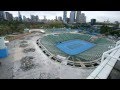 Melbourne Park - Margaret Court Arena construction timelapse - 2013