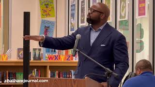 John Amanchukwu speaks about CRT at Chatham County School Board meeting - 9.12.22