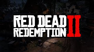 Red Dead Redemption 2 – Strawberry Night Ambience | Quiet Mountain Town Atmosphere (No Music, 4K) screenshot 5