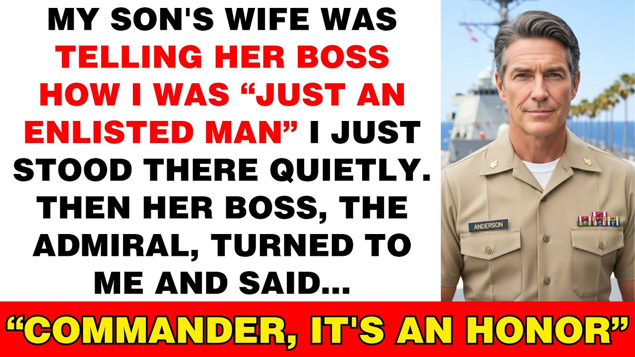 My Son's Wife Called Me 'Deadweight Veteran' At Her Law Firm Party — Until Her Boss Walked In And...