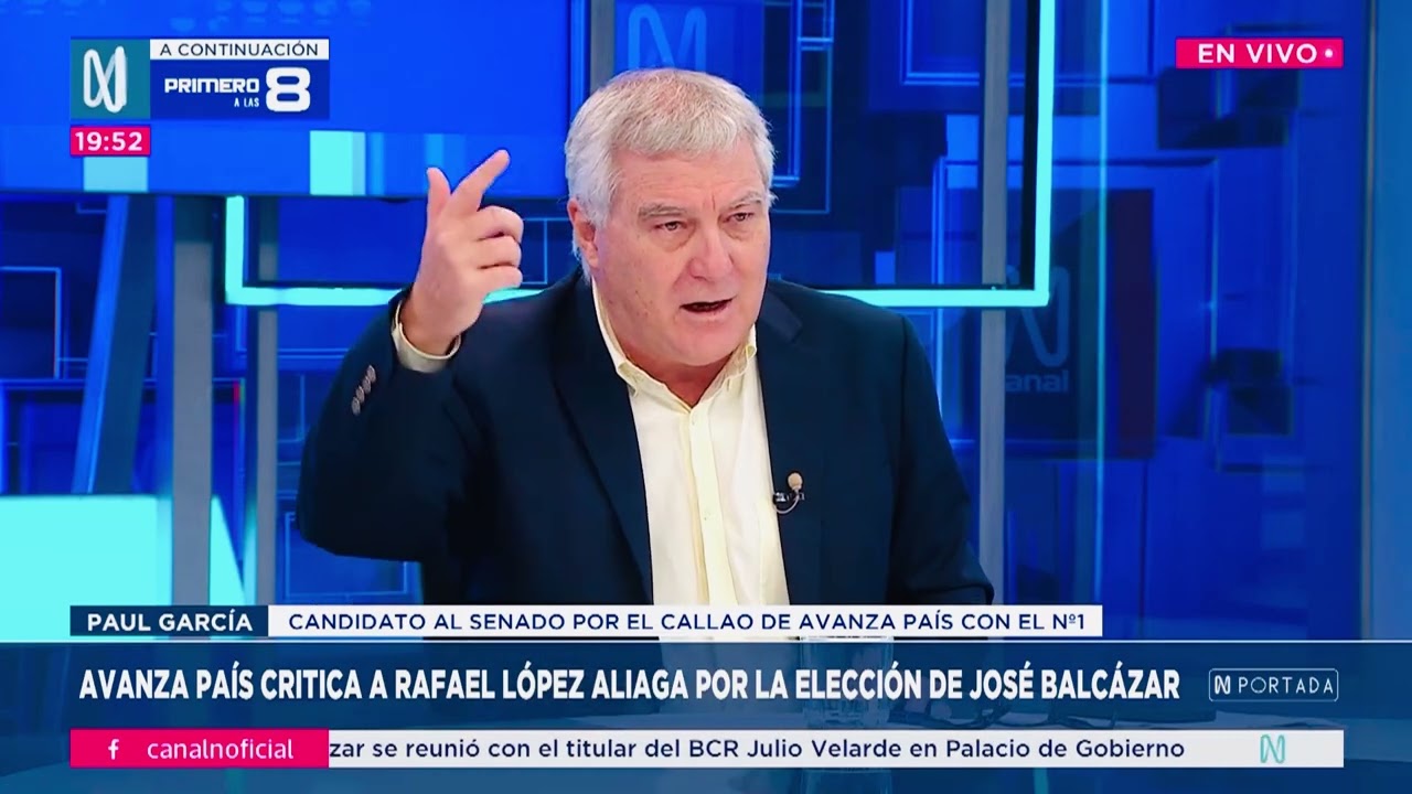 ENTREVISTA PAUL GARCÍA CON MARÍA GUIBELINI - CANAL N