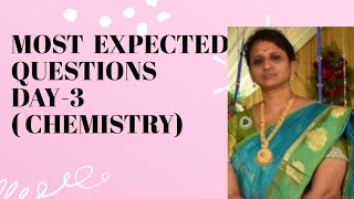 ⭐️ Most EXPECTED Questions 2022 | Day -3| CBSE Chemistry class 12 | VanimaamWoC