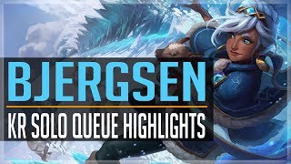 Bjergsen Taliyah - Kr Solo Queue Highlights