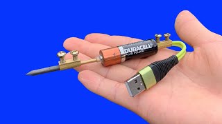 видео: 🔋 Не выбрасывайте старые батарейки. Я покажу вам 4 способа сделать мини-сварочный аппарат. картинка: 🔋 Не выбрасывайте старые батарейки. Я покажу вам 4 способа сделать мини-сварочный аппарат.