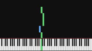 Traditional English - John Peel | Piano Visualization