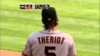 2012/07/22 Theriot's barehanded play