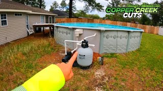 How To Quote Lawn Care Mowing Jobs (The One With A Pool)