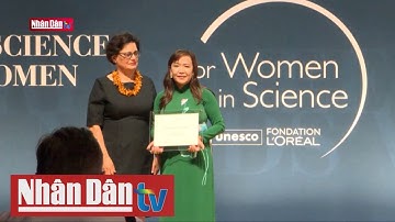 Trao giải Nhà khoa học trẻ tài năng