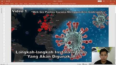 Instalasi Tools - "Implementasi WebGis Pantau Corona Menggunakan CodeIgniter"