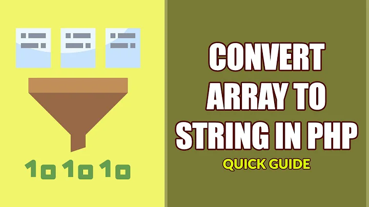 5 Ways To Convert Array To String In PHP