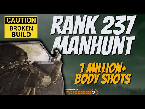 Rank 237 Manhunt Vs Sweaty Asian Team - EU on TOP - The Division 2 Dark Zone PvP - TU12 - Part 1