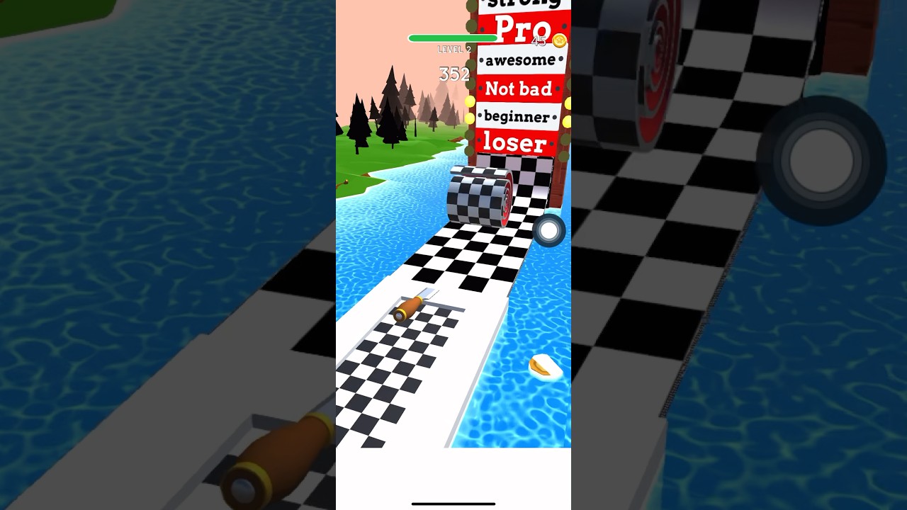 Level 1 Spiral roll game 🎮