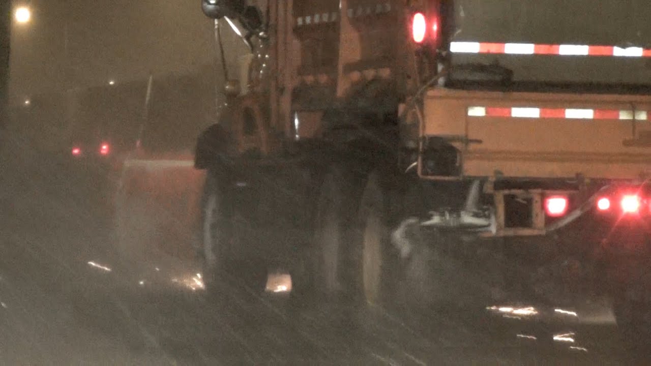 1/15/2014 Minneapolis, MN Rush Hour Snow Cold B-Roll