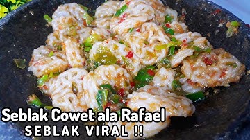 SEBLAK VIRAL || SEBLAK RAFAEL Ternyata Beneran Enak nya Bikin Nagih !!